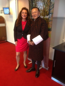 Happiness to the world, aldus voormalig premier Bhutan