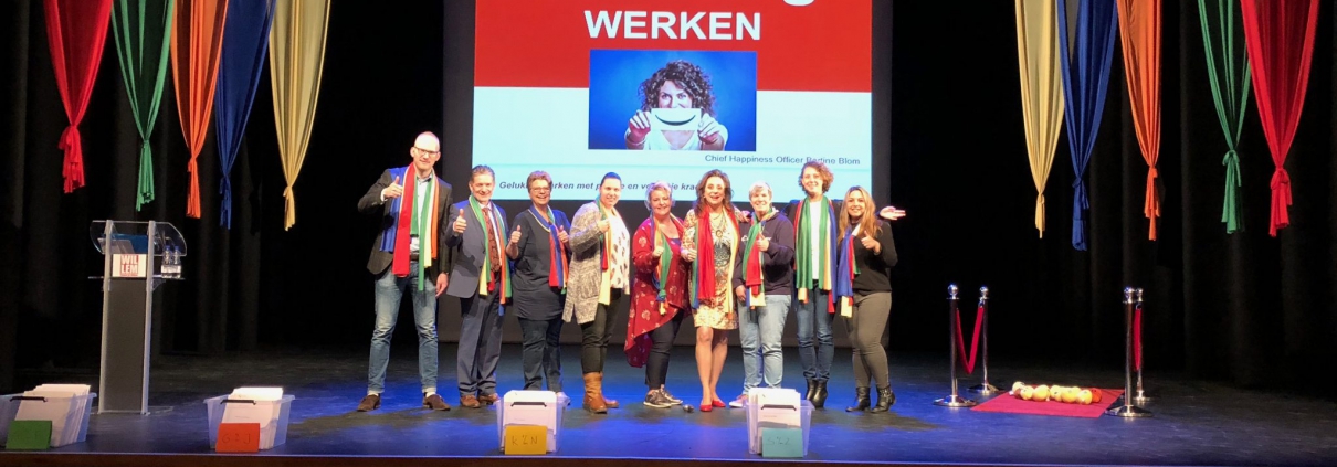 De dag van werkgeluk georganiseerd door de ondernemingsraad De dag van werkgeluk georganiseerd door de ondernemingsraad